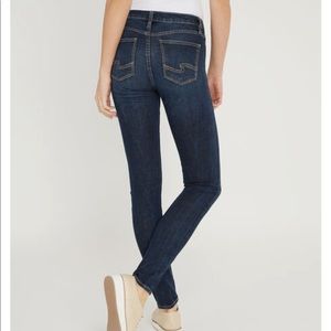 Silver Mazy Skinny jeans